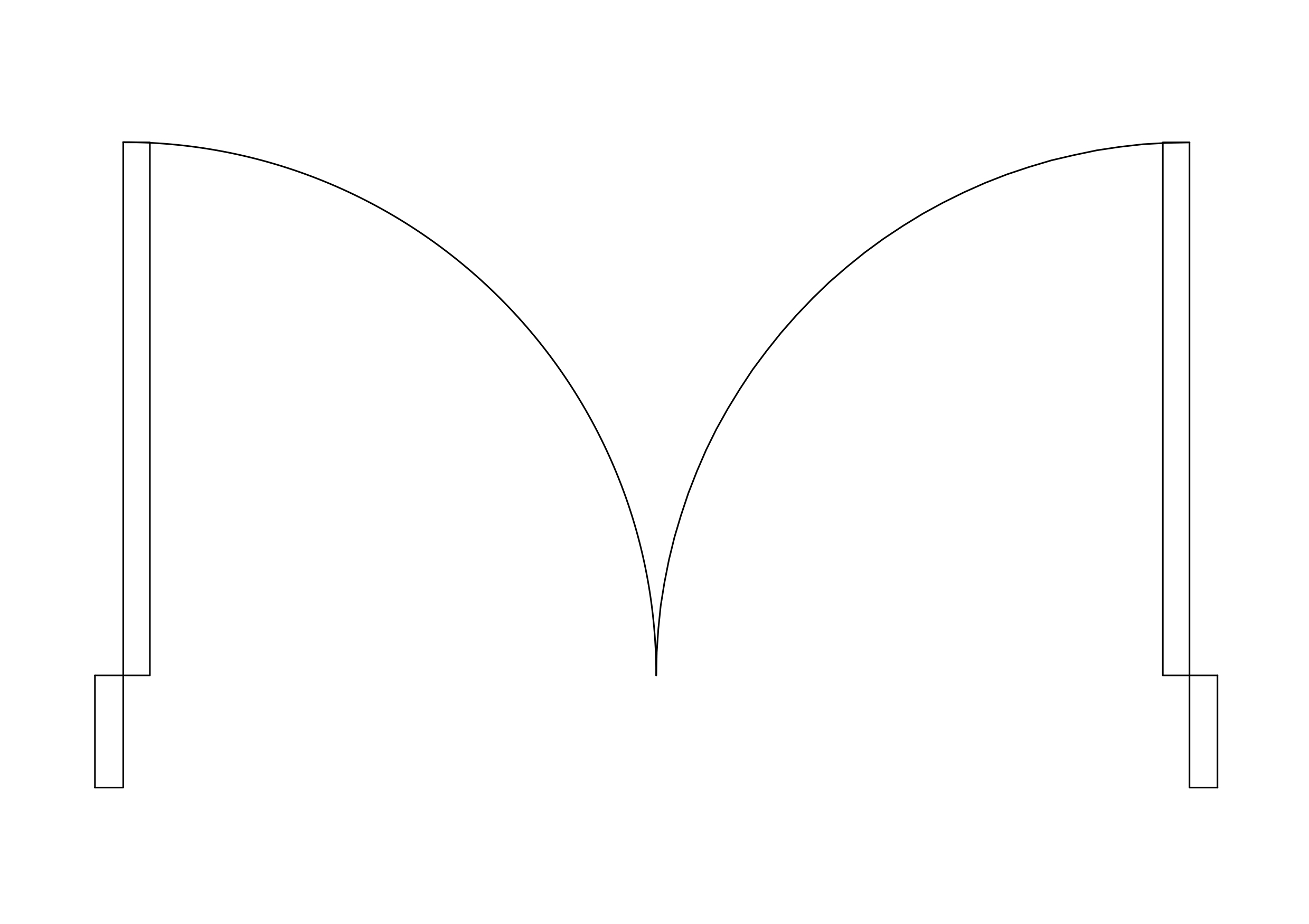 Free Double Door Top View CAD Block – DWG, DXF, PDF Format