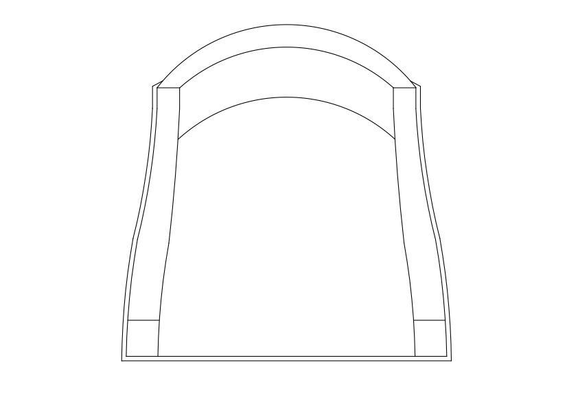 Free Armchair top view CAD Block – DWG, DXF, PDF Format
