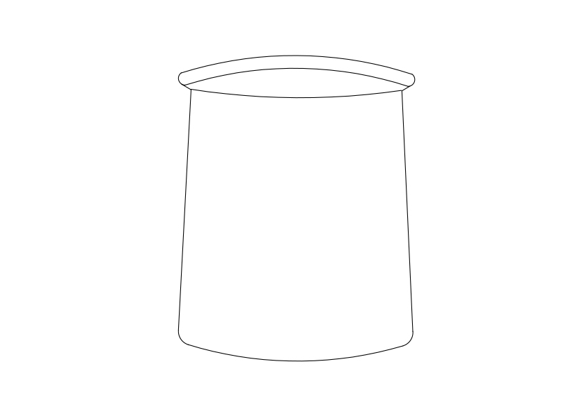 Free Chair top view CAD Block – DWG, DXF, PDF Format