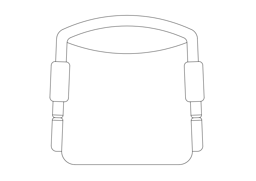 Free Chair top view CAD Block – DWG, DXF, PDF Format