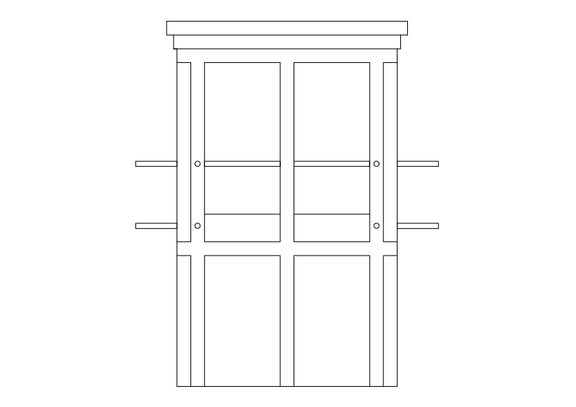 Free Wind Tower Elevation CAD Block – DWG, DXF, PDF Format