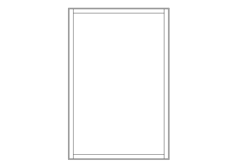 Free Window elevation CAD Block – DWG, DXF, PDF Format