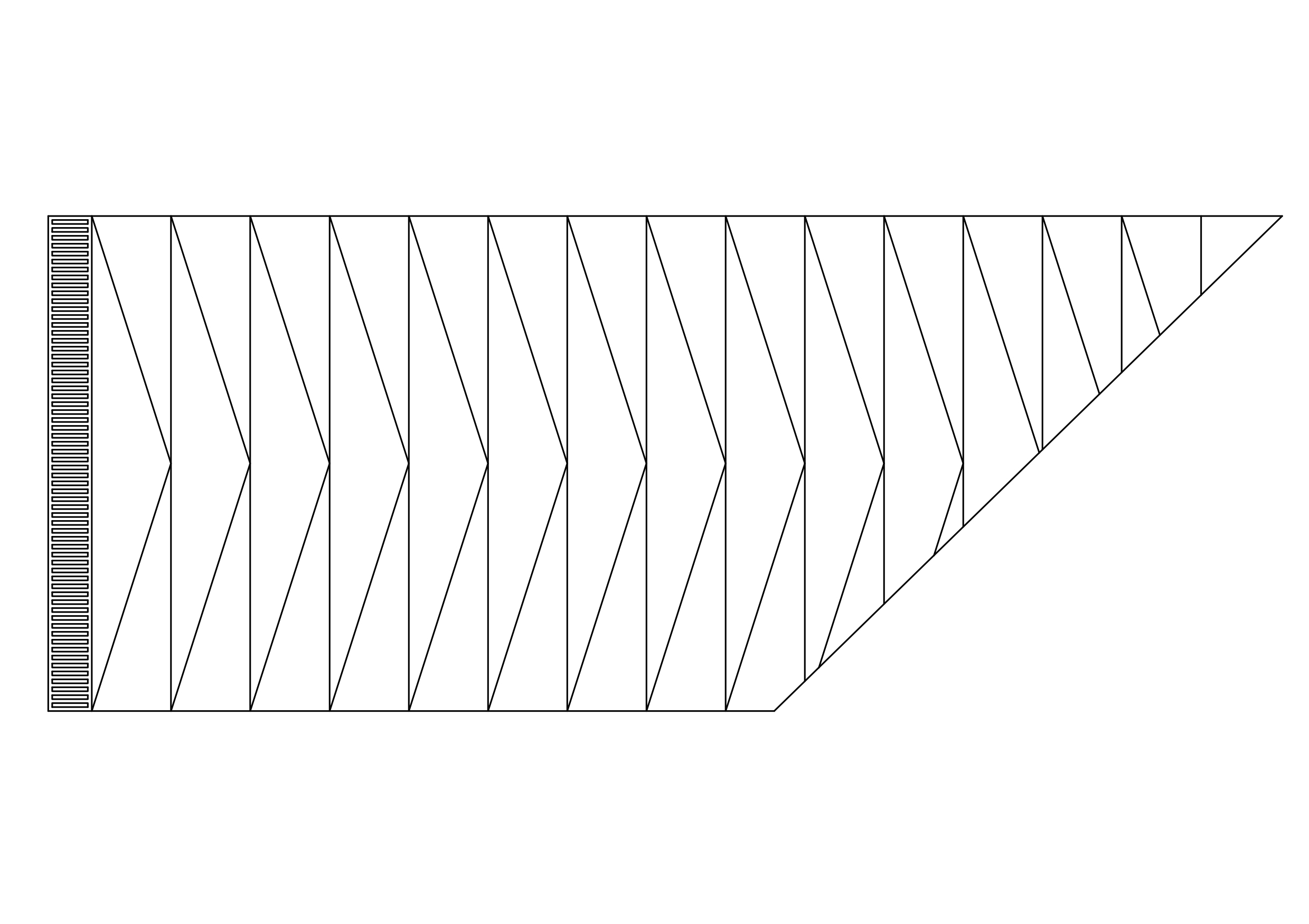 Free Ramp Top View CAD Block – DWG, DXF, PDF Format