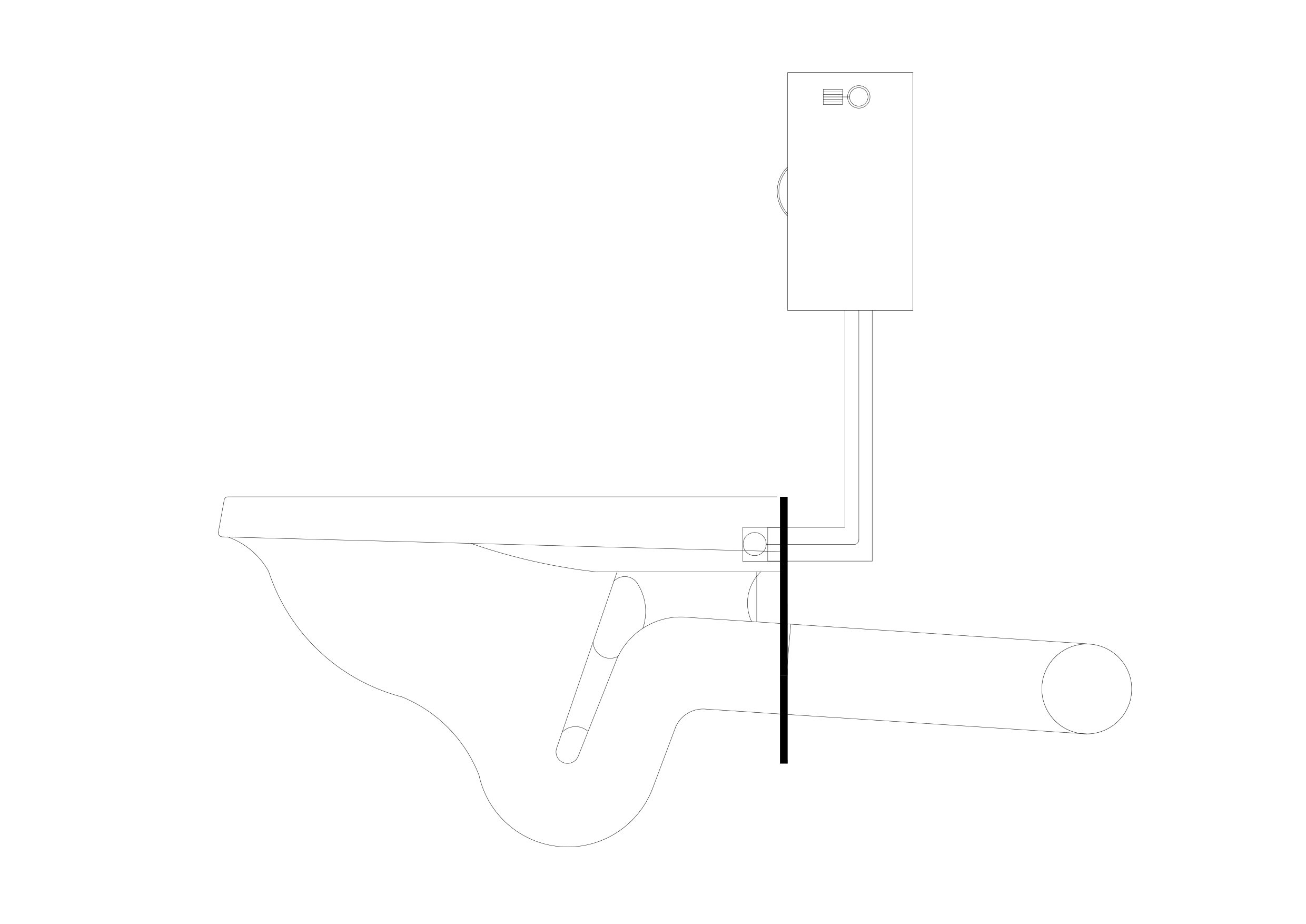 Free Toilet elevation CAD Block – DWG, DXF, PDF Format