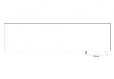 Chest of drawers top view | FREE AUTOCAD BLOCKS