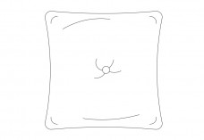 Pillow | FREE AUTOCAD BLOCKS