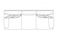 Sofa  top view | FREE AUTOCAD BLOCKS