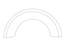 Circular sofa top view | FREE AUTOCAD BLOCKS