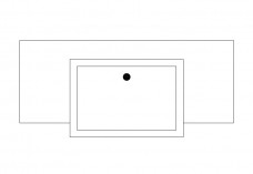 Sink top view | FREE AUTOCAD BLOCKS