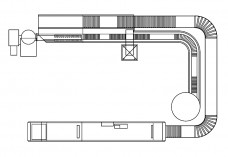 Professional Dish Washer top view | FREE AUTOCAD BLOCKS