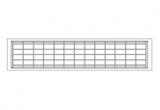 Drain Grill top view | FREE AUTOCAD BLOCKS