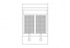 Fryer top view | FREE AUTOCAD BLOCKS