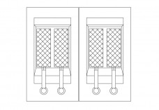 Fryer top view | FREE AUTOCAD BLOCKS