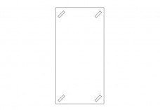 Trolley top view | FREE AUTOCAD BLOCKS