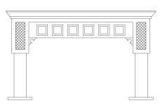 Arc elevation | FREE AUTOCAD BLOCKS