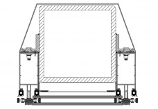 Glass Façade top view | FREE AUTOCAD BLOCKS