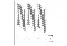 Moving Partitions top view | FREE AUTOCAD BLOCKS