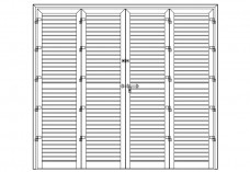 Shutters elevation | FREE AUTOCAD BLOCKS