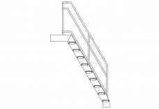 Staircase elevation | FREE AUTOCAD BLOCKS