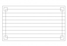 Bench top view | FREE AUTOCAD BLOCKS