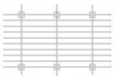 Pergola top view | FREE AUTOCAD BLOCKS