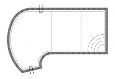 Swimming Pool top view | FREE AUTOCAD BLOCKS