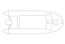 Boat top view | FREE AUTOCAD BLOCKS