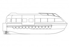 Boat elevation | FREE AUTOCAD BLOCKS