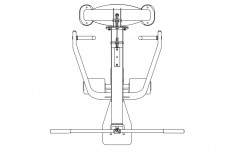 Gym Equipment top view | FREE AUTOCAD BLOCKS