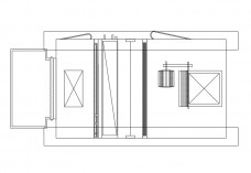 Air Handling Unit top view | FREE AUTOCAD BLOCKS