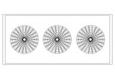 Air Handling Unit top view | FREE AUTOCAD BLOCKS