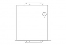 Distribution Board elevation | FREE AUTOCAD BLOCKS