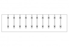 Glass Canopy top view | FREE AUTOCAD BLOCKS