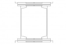 Single Lift top view | FREE AUTOCAD BLOCKS