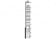 Lift Shaft elevation | FREE AUTOCAD BLOCKS