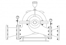 Motor elevation | FREE AUTOCAD BLOCKS