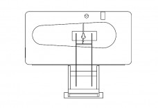 Press top view | FREE AUTOCAD BLOCKS