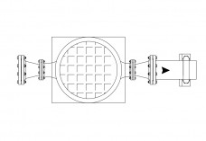 Pump elevation | FREE AUTOCAD BLOCKS