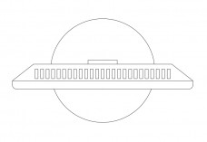 Screen top view | FREE AUTOCAD BLOCKS