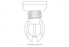 Sprinkler elevation | FREE AUTOCAD BLOCKS