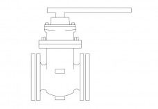 Valve elevation | FREE AUTOCAD BLOCKS