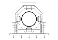 Water Pillar top view | FREE AUTOCAD BLOCKS