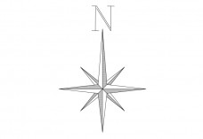 North Symbol | FREE AUTOCAD BLOCKS