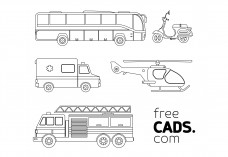 Vehicles Bundle | FREE AUTOCAD BLOCKS