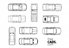 Cars Bundle | FREE AUTOCAD BLOCKS