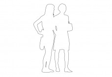 People Standing | FREE AUTOCAD BLOCKS