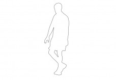 Person Walking | FREE AUTOCAD BLOCKS