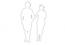 People Walking | FREE AUTOCAD BLOCKS
