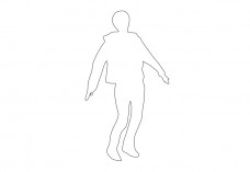 Person Dancing | FREE AUTOCAD BLOCKS