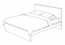 Double Bed | FREE AUTOCAD BLOCKS